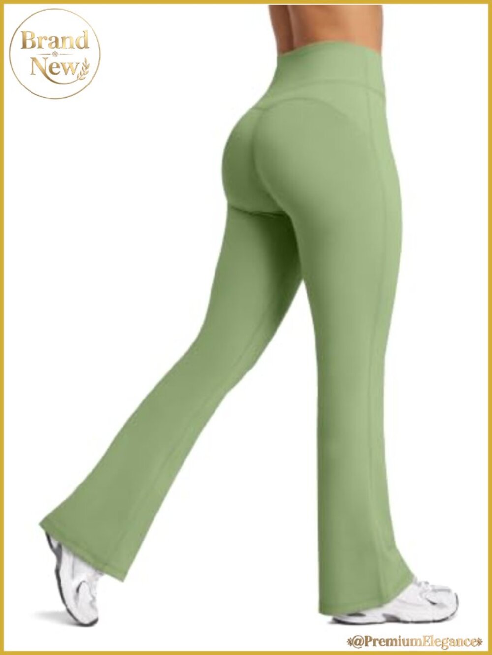 Buttery Soft High Waisted Flare Bootcut Yoga Leggings Tummy Control